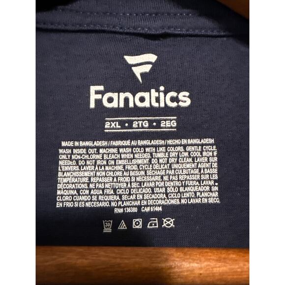 San Diego Padres Cooperstown T-Shirt, Navy, Mens 2XL - Picture 3 of 4